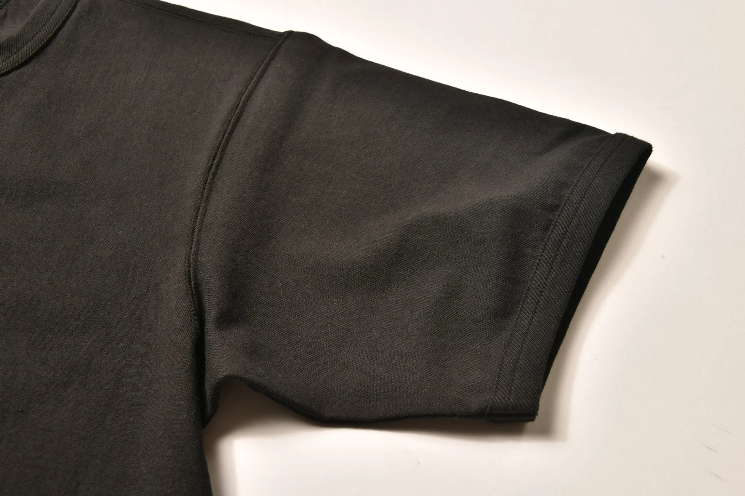 T-Shirts-Joe McCoy Gusset T-Shirt 030 Black