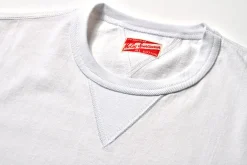 T-Shirts-Joe McCoy Gusset T-Shirt 010 White