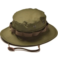 Hats-The Real McCoy's Hat, Jungle 150 Olive