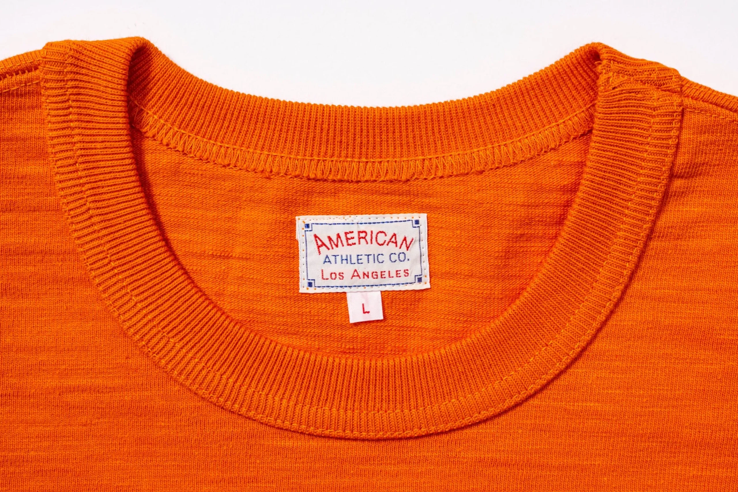 T-Shirts-Joe McCoy Heavy Cotton Slub Jersey 071 Tangerine