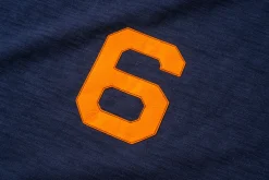 T-Shirts-Joe McCoy Heavy Cotton Slub Jersey / East End Ac 140 Navy