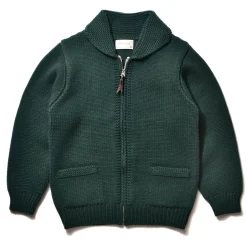 Knitwear-Joe McCoy Heavy Wool Cashmere Sweater Green