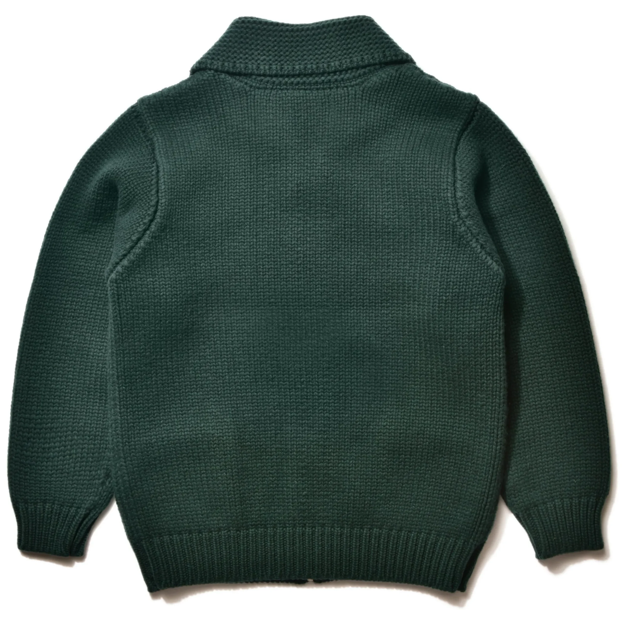 Knitwear-Joe McCoy Heavy Wool Cashmere Sweater Green