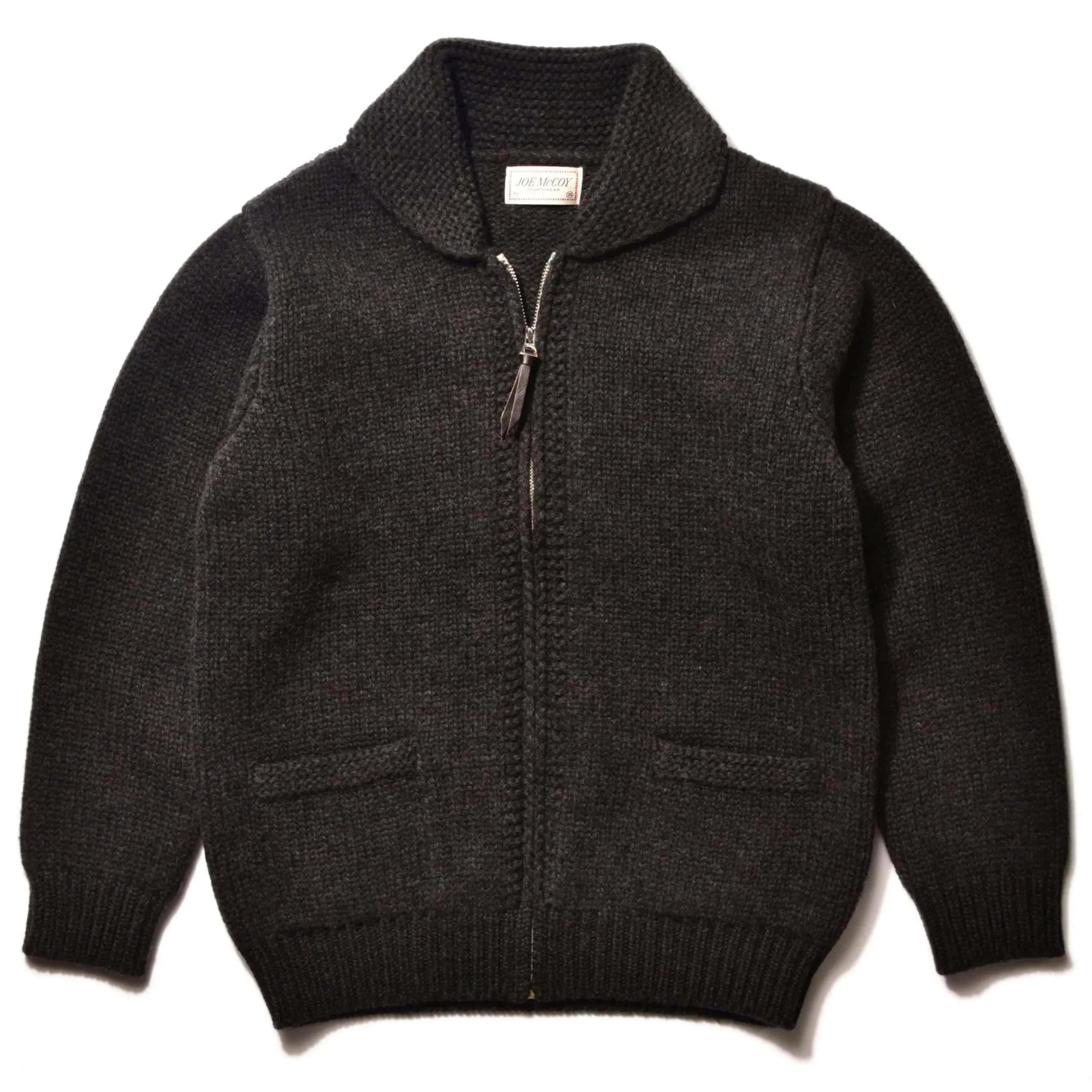 Knitwear-Joe McCoy Heavy Wool Cashmere Sweater Chale