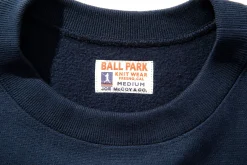 Sweatshirts-Joe McCoy Heavyweight Crewneck Sweatshirt 140 Navy