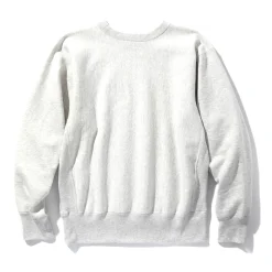 Sweatshirts-Joe McCoy Heavyweight Crewneck Sweatshirt 027 Silver Grey