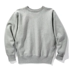 Sweatshirts-Joe McCoy Heavyweight Crewneck Sweatshirt 021 Mid Grey