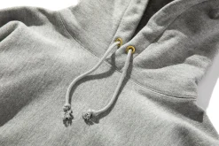 Sweatshirts-Joe McCoy Heavyweight Hooded Sweatshirt 021 Mid Grey