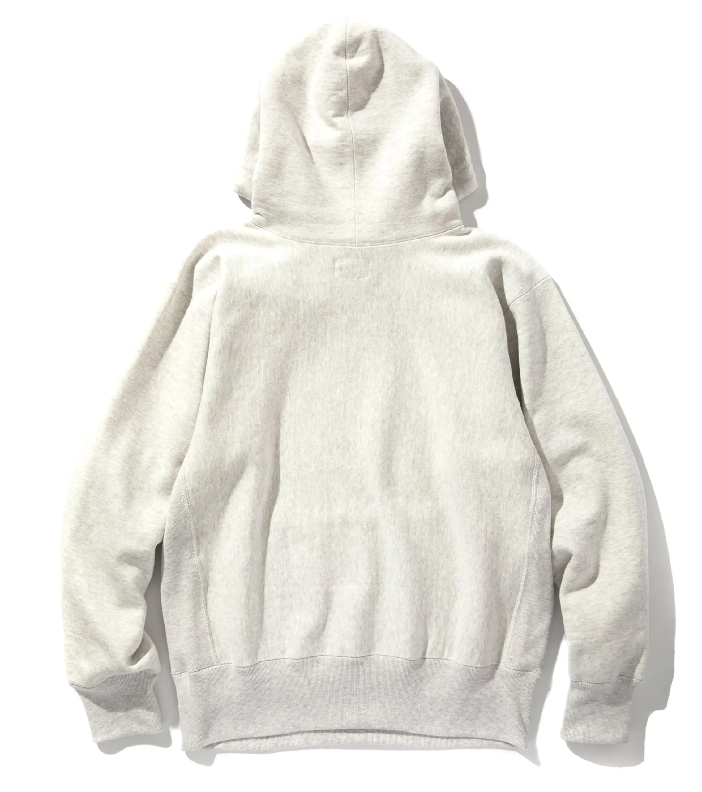 Sweatshirts-Joe McCoy Heavyweight Hooded Sweatshirt 027 Silver Grey