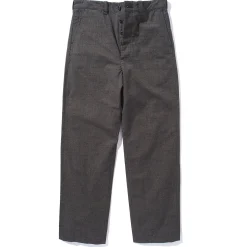 Pants-Joe McCoy 8Hu Chambray Trousers 26 Salt & Pepper