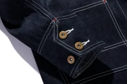 Denim-Joe McCoy 8Hu Denim Chore Coat Indigo