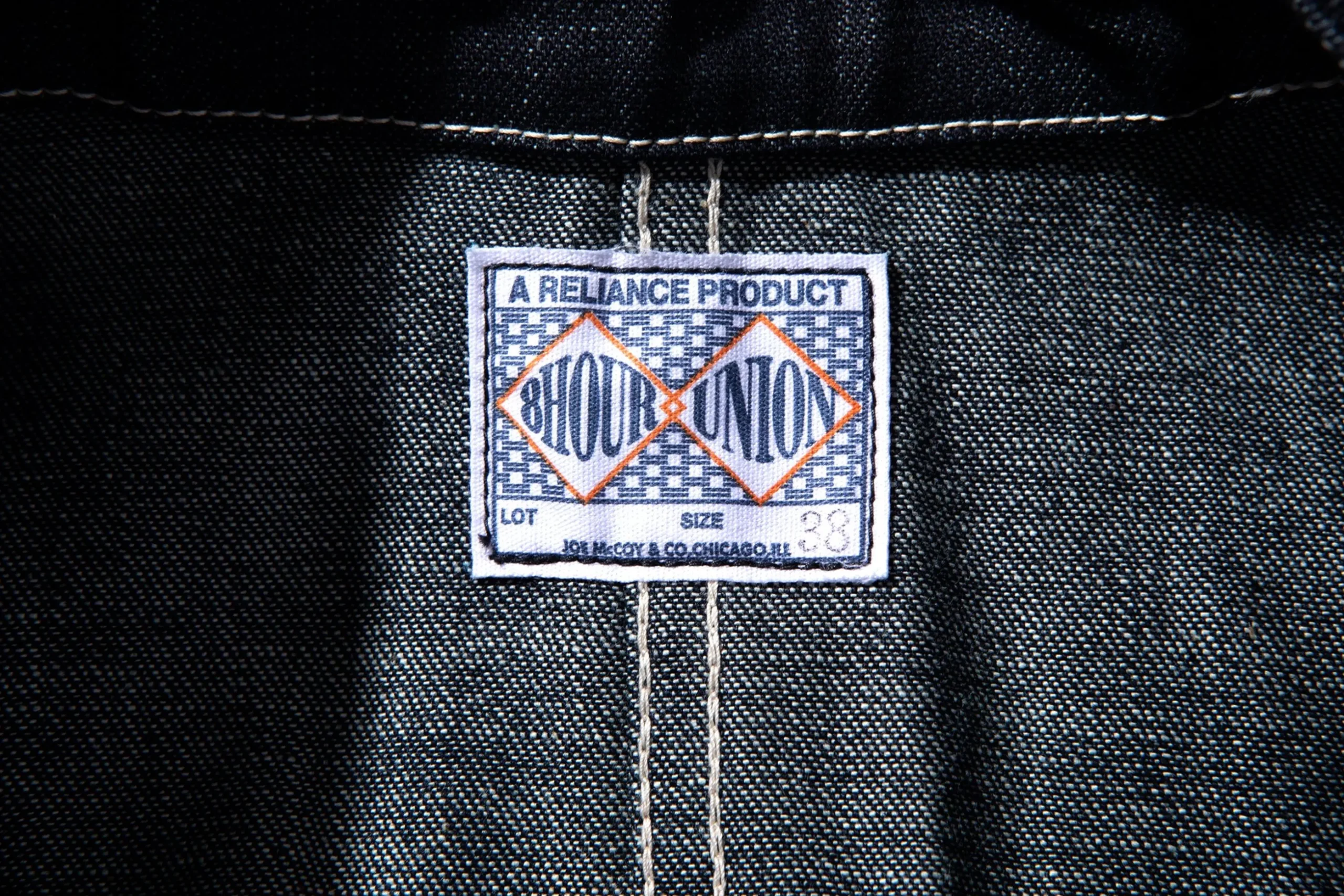 Denim-Joe McCoy 8Hu Denim Chore Coat Indigo