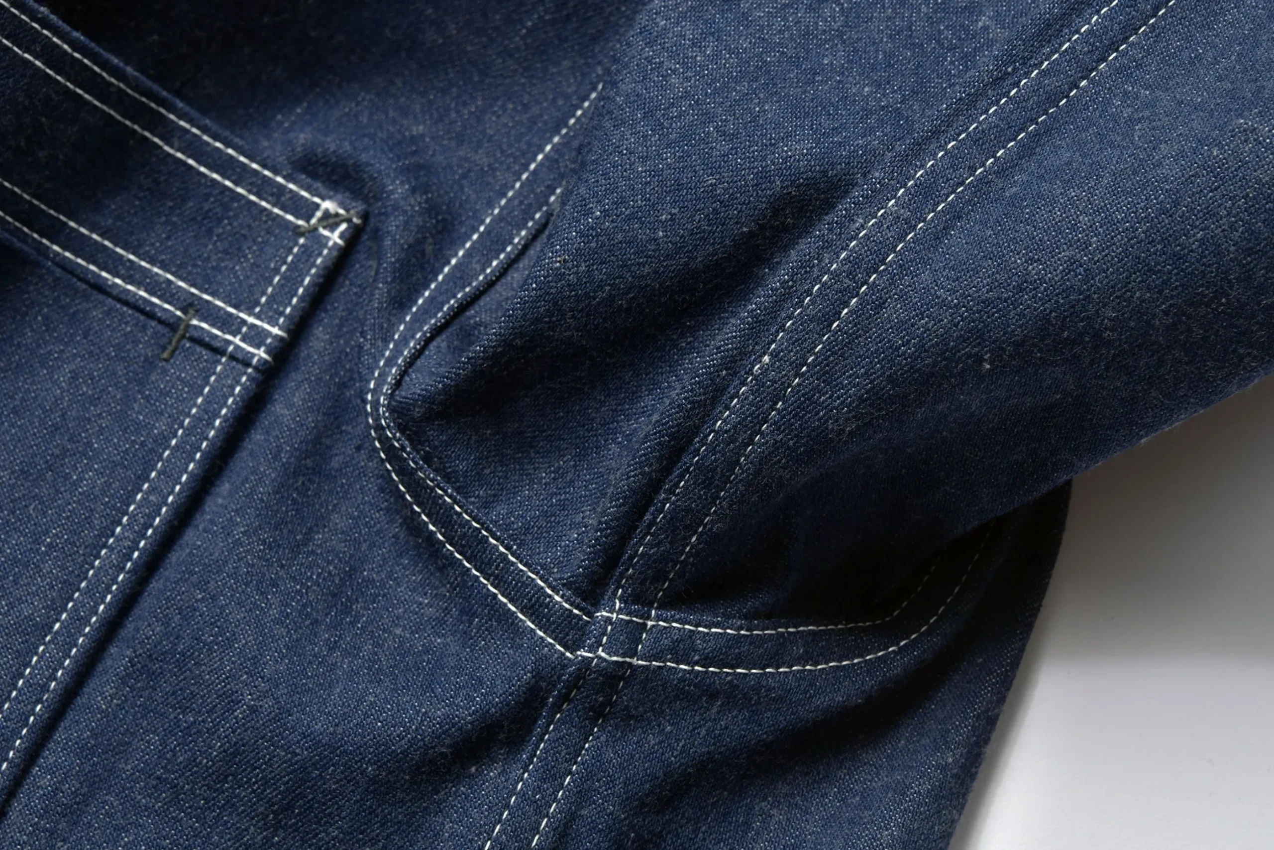 Shirts-Joe McCoy 8Hu Denim Serviceman Shirt 141 Indigo