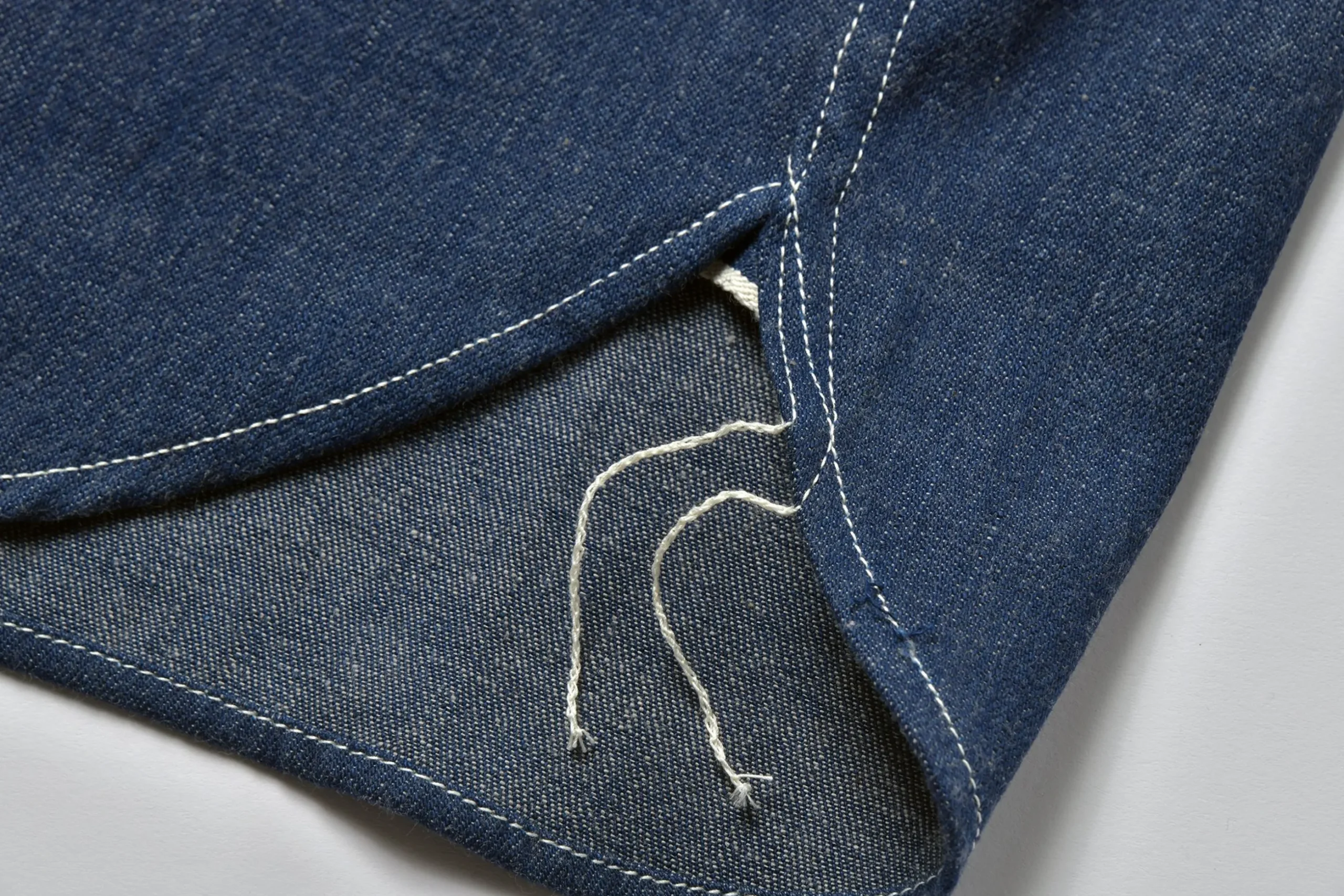 Shirts-Joe McCoy 8Hu Denim Serviceman Shirt 141 Indigo