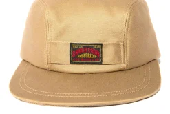 Hats-Joe McCoy 8Hu Heavy Cotton Drill Work Cap Khaki