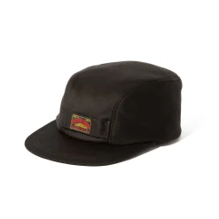 Hats-Joe McCoy 8Hu Heavy Cotton Drill Work Cap Black