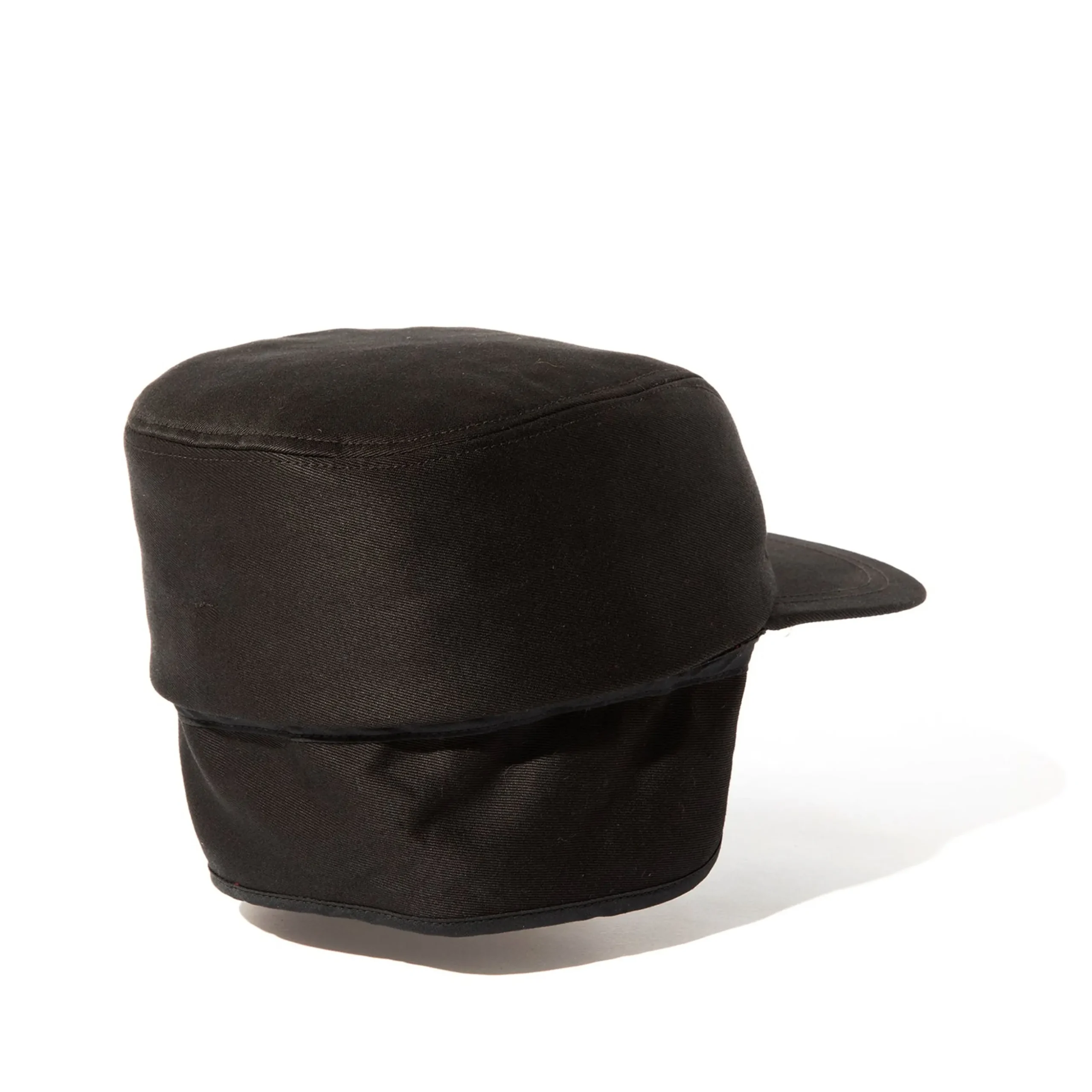 Hats-Joe McCoy 8Hu Heavy Cotton Drill Work Cap Black