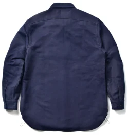 Shirts-Joe McCoy 8Hu Heavy Moleskin Shirt 140 Navy