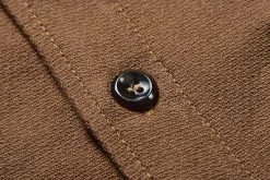 Shirts-Joe McCoy 8Hu Heavy Moleskin Shirt Brown