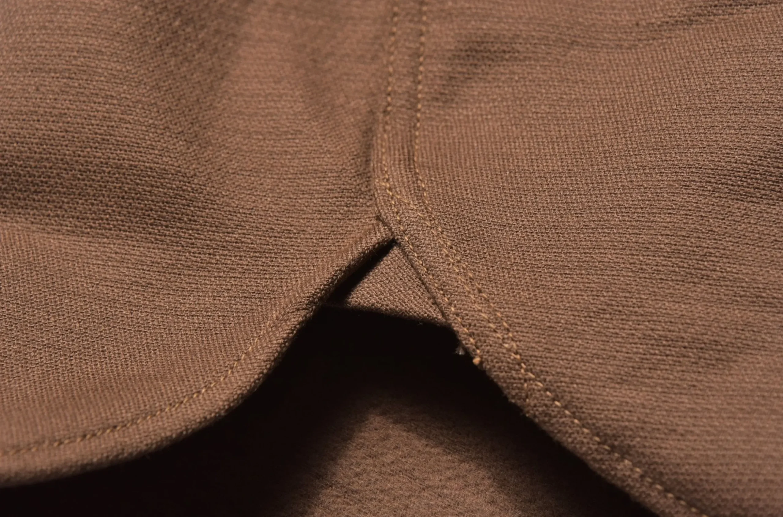 Shirts-Joe McCoy 8Hu Heavy Moleskin Shirt Brown