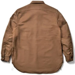 Shirts-Joe McCoy 8Hu Heavy Moleskin Shirt Brown