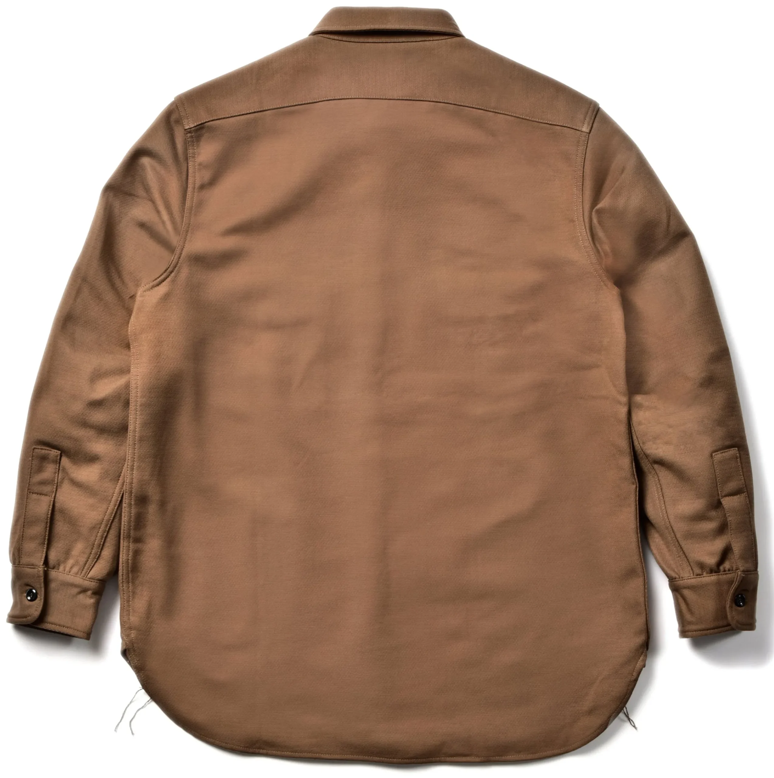 Shirts-Joe McCoy 8Hu Heavy Moleskin Shirt Brown