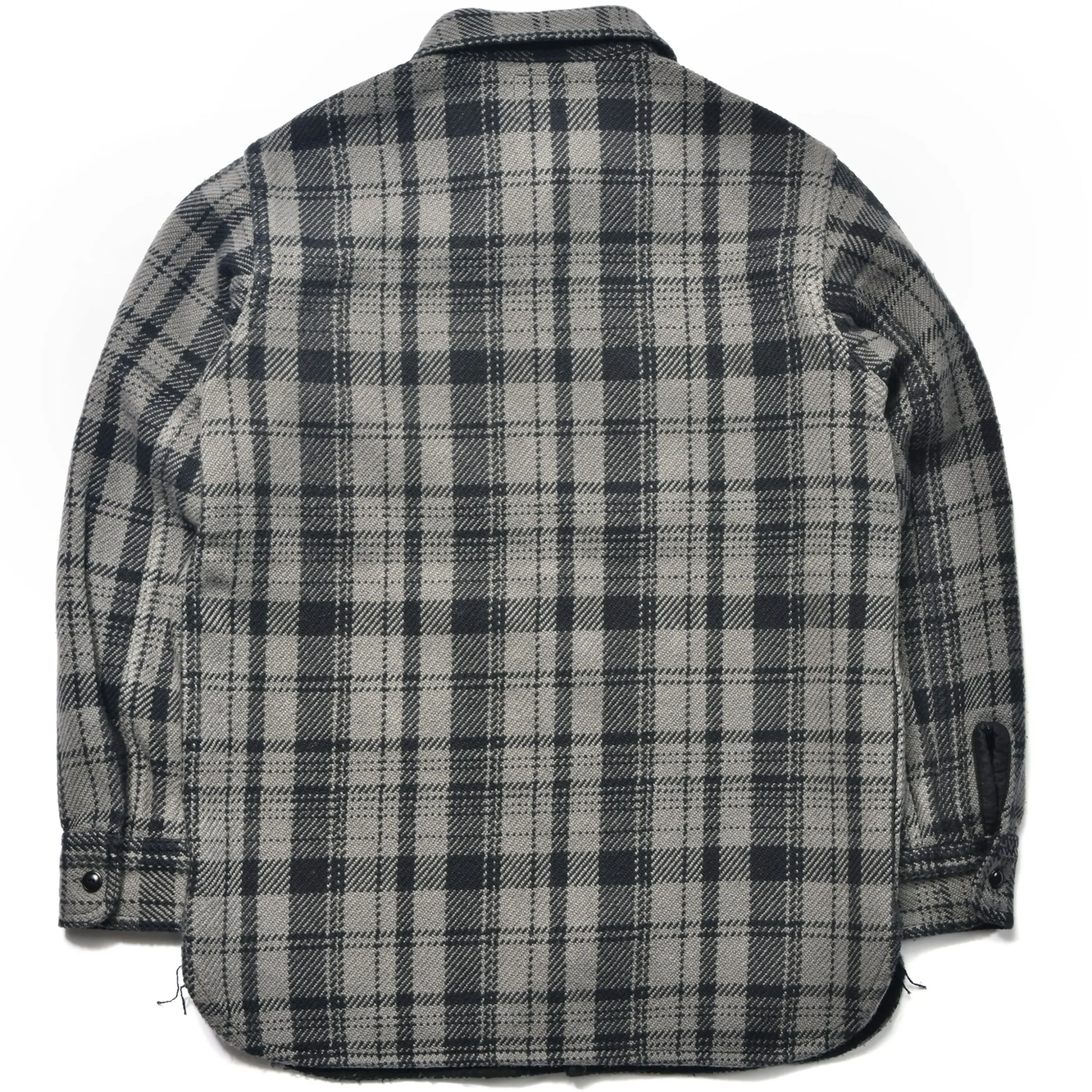 Shirts-Joe McCoy 8Hu Heavy Weight Flannel Shirt 020 Gray