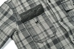 Shirts-Joe McCoy 8Hu Heavy Weight Flannel Shirt 020 Gray