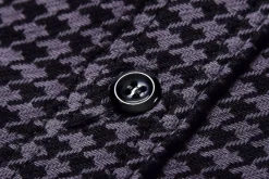 Shirts-Joe McCoy 8Hu Houndstooth Flannel Shirt 025 Chale
