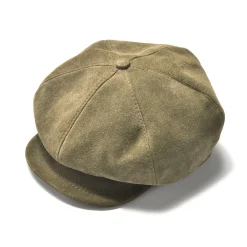 Hats-Joe McCoy 8Hu Leather Cap 057 O.Brown