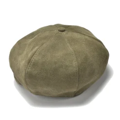 Hats-Joe McCoy 8Hu Leather Cap 057 O.Brown