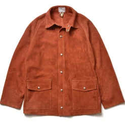 Leather-Joe McCoy 8Hu Leather Welder Jacket 090 Red