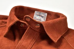 Leather-Joe McCoy 8Hu Leather Welder Jacket 090 Red