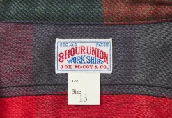 Shirts-Joe McCoy 8Hu Multicolor Check Flannel Shirt Tri Color