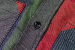 Shirts-Joe McCoy 8Hu Multicolor Check Flannel Shirt Tri Color