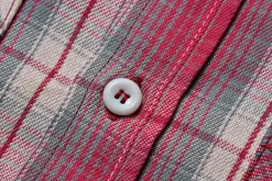 Shirts-Joe McCoy 8Hu Ombre Check Summer Flannel Shirt 080 Pink