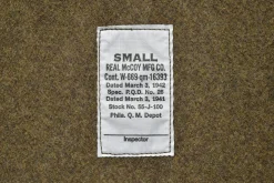 Military-The Real McCoy's Jacket, Combat, Winter Real Mccoy Mfg.Co (Fw22) 040 Khaki