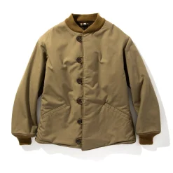 Military-The Real McCoy's Jacket, Field, Pile, O.D. Olive
