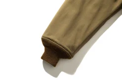 Military-The Real McCoy's Jacket, Field, Pile, O.D. Olive