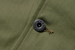 Military-The Real McCoy's Jacket, Utility N-3 (Model 220) 150 Olive