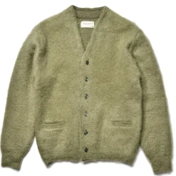 Knitwear-Joe McCoy Jm Mohair Cardigan 161 Mint