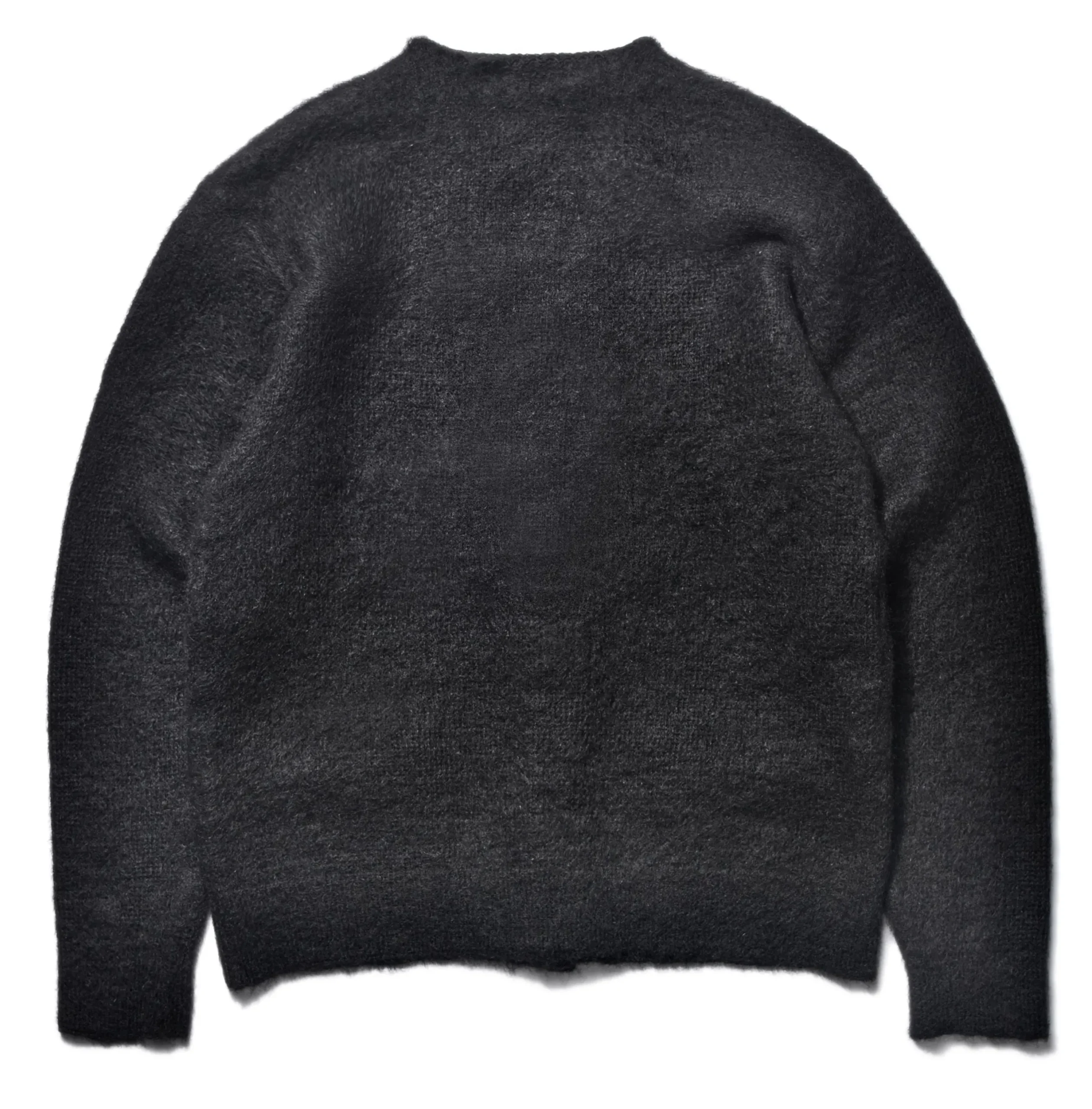 Knitwear-Joe McCoy Jm Mohair Cardigan Black