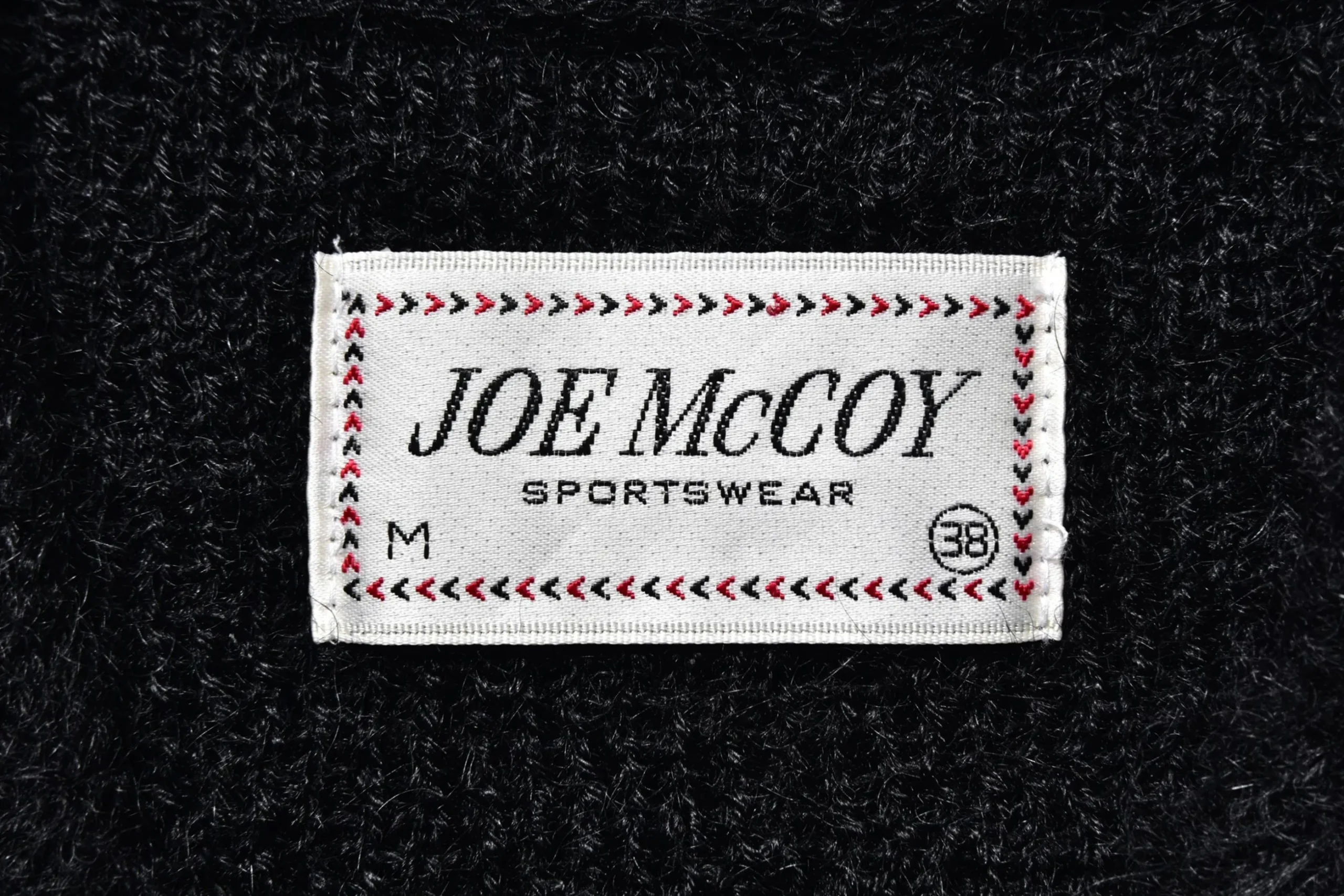 Knitwear-Joe McCoy Jm Mohair Cardigan Black