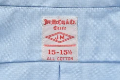 Shirts-Joe McCoy Button Down Shirt 123 Light Blue