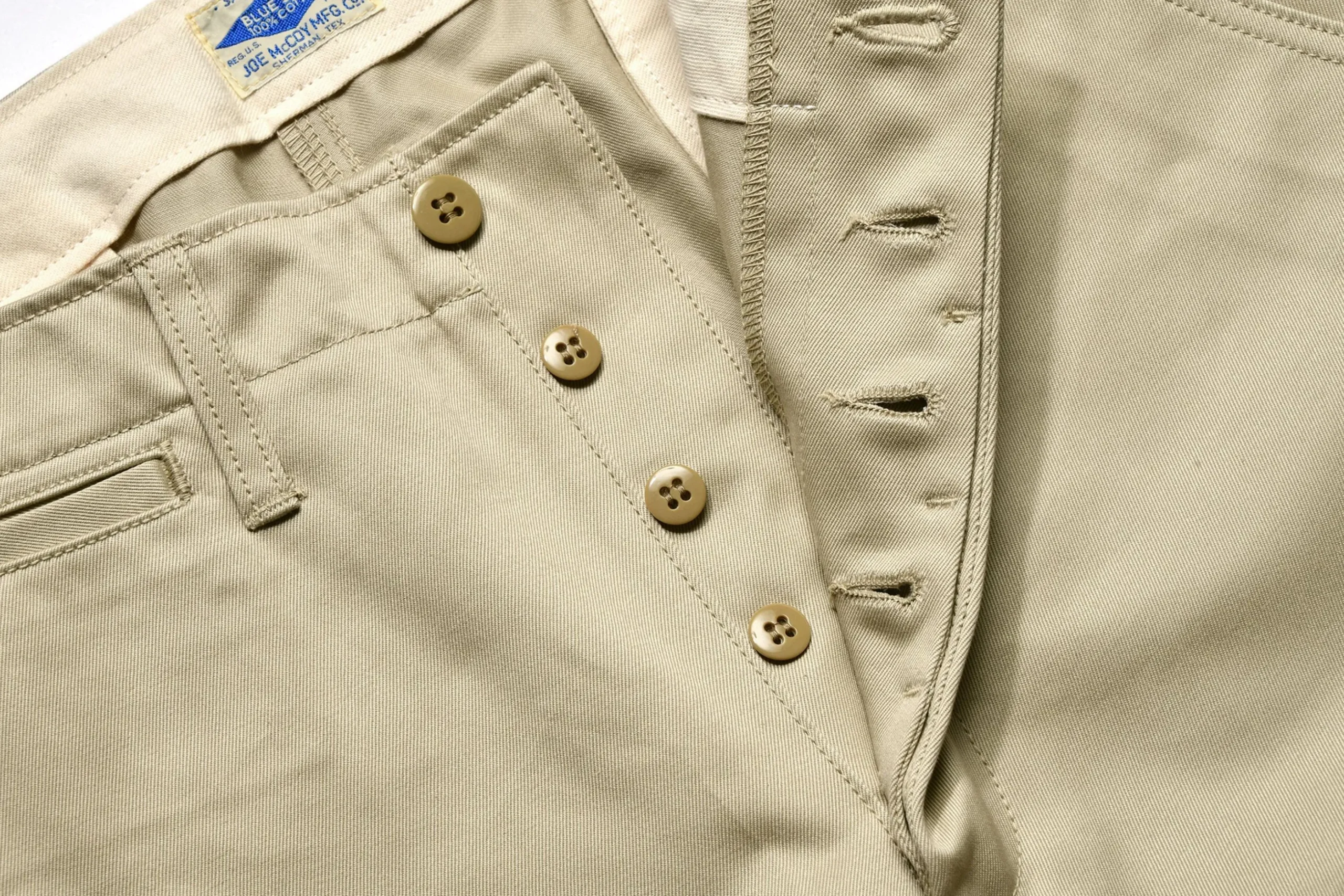 Shorts-Joe McCoy Chino Shorts 041 Beige