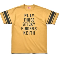 T-Shirts-Joe McCoy Football Tee / Sticky Fingers 065 Corn