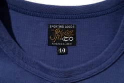 T-Shirts-Joe McCoy Tee / Needham Mq Navy