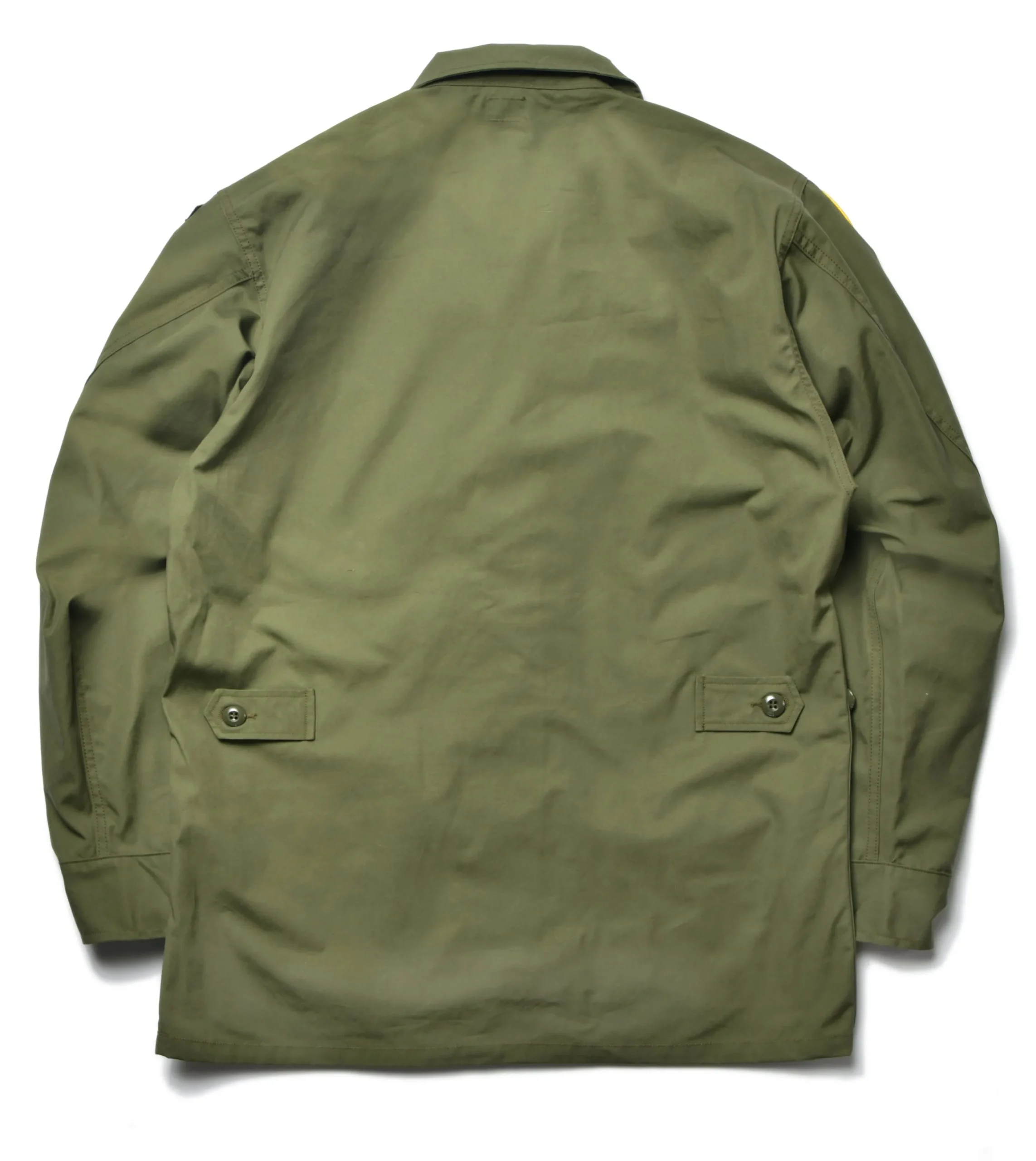 Military-The Real McCoy's Jungle Fatigue Jacket / Collinsworth 150 Olive