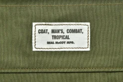 Military-The Real McCoy's Jungle Fatigue Jacket / Collinsworth 150 Olive