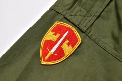 Military-The Real McCoy's Jungle Fatigue Jacket / Collinsworth 150 Olive